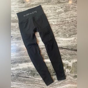 Alphalete Leggings Black Size Small High Waist